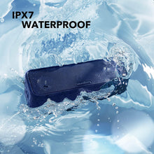 Soundcore 3 Bluetooth Speaker by Anker – Waterproof, BassUp, 24H Playtime - Blue - 6