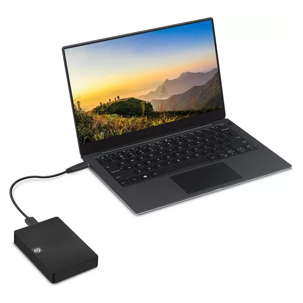 SEAGATE Expansion Portable Hard Drive - 5 TB, Black - 7
