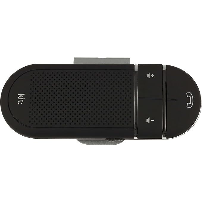 Bluetooth Handsfree Car Kit – Sun Visor Speakerphone, Universal Phone Compatibility, Easy Setup - 2