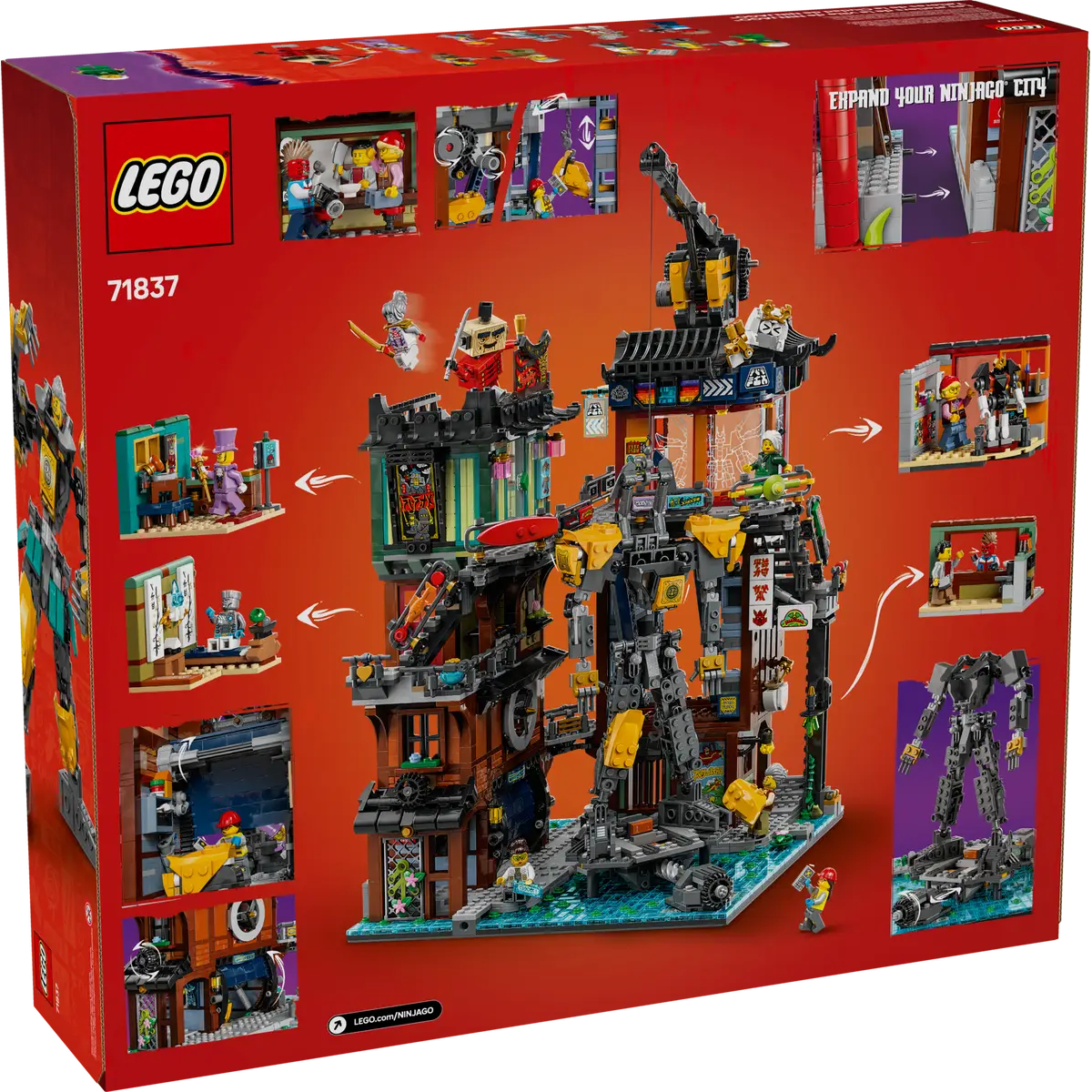Buy Alann Trading Limited,NINJAGO® City Workshops 71837 - Gadcet UK | UK | London | Scotland | Wales| Near Me | Cheap | Pay In 3 | Interlocking Blocks