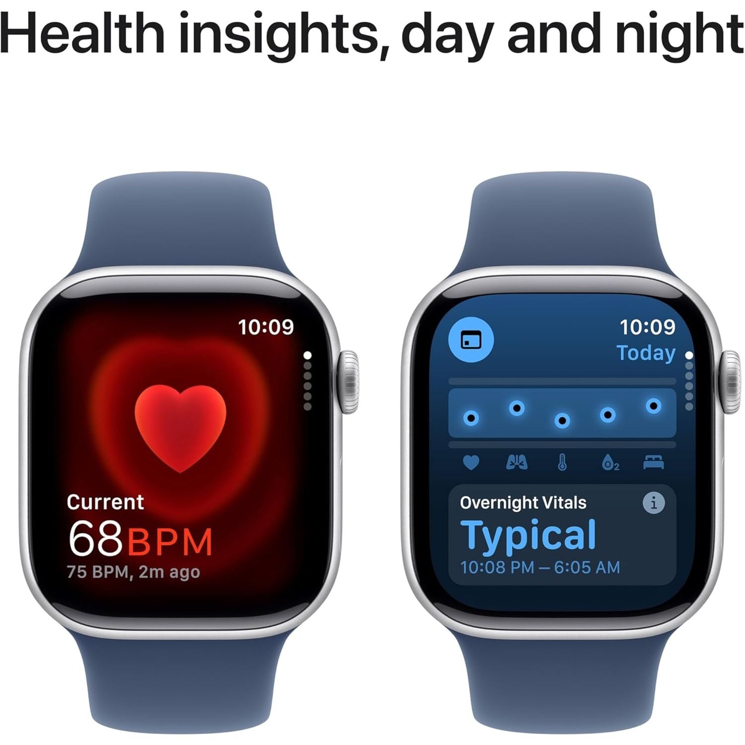 Buy Universal Electronics Limited,Apple Watch Series 10 GPS 42 mm Smartwatch with Silver Aluminium Case with Denim Sport Band - S/M. Fitness Tracker, ECG App, Always-On Retina Display, Water Resistant - Gadcet UK | UK | London | Scotland | Wales| Near Me | Cheap | Pay In 3 | Smart Watches