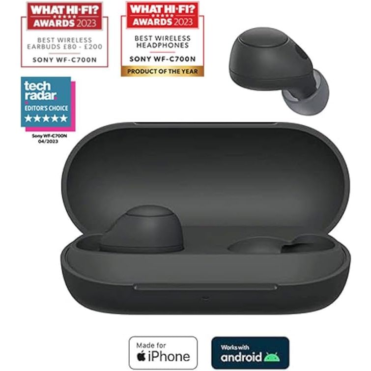 Buy Gadcet Dagenham,Sony WF-C700N Wireless, Bluetooth, Noise Cancelling Earbuds - Black - Gadcet UK | UK | London | Scotland | Wales| Near Me | Cheap | Pay In 3 | Headphones & Headsets