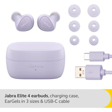 Buy Gadcet Dagenham,Jabra Elite 4 Wireless Earbuds, Active Noise Cancelling - Lilac - Gadcet UK | UK | London | Scotland | Wales| Near Me | Cheap | Pay In 3 | Headphones & Headsets