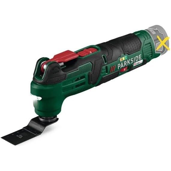 Buy Gadcet Dagenham,PARKSIDE 12V Cordless Multi-Tool – Oscillating, LED Light, Green (No Battery or Charger) - Gadcet UK | UK | London | Scotland | Wales| Near Me | Cheap | Pay In 3 | Power Tool