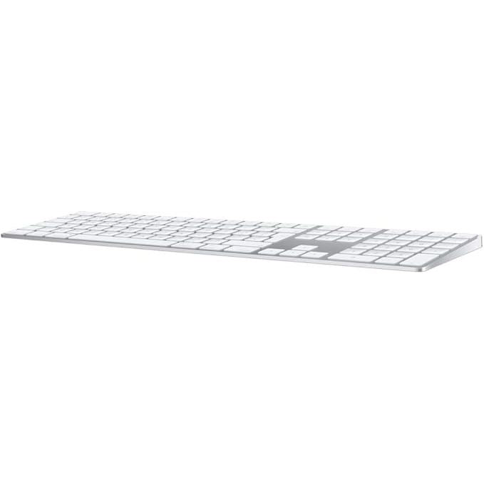 Buy Gadcet Dagenham,Apple Magic Keyboard with Numeric Keypad – Bluetooth, Rechargeable, British English Layout - Silver - Gadcet UK | UK | London | Scotland | Wales| Near Me | Cheap | Pay In 3 | Keyboards