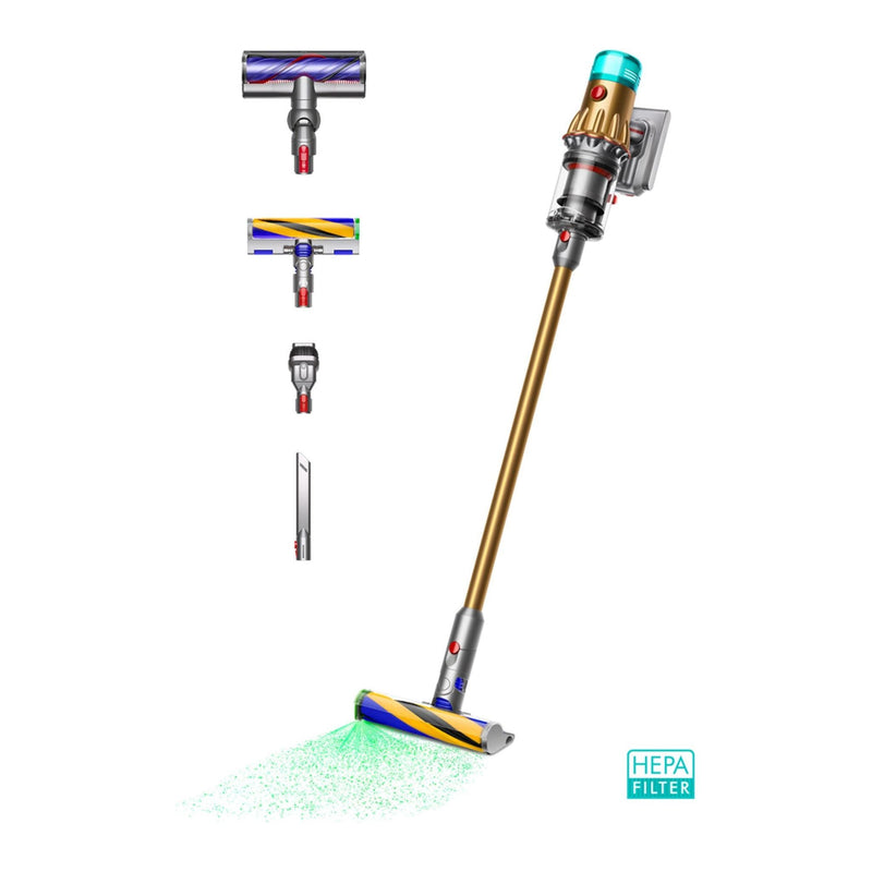 Buy Dyson,Dyson V12 Detect Slim Absolute vacuum Cleaner - Gold - Gadcet UK | UK | London | Scotland | Wales| Near Me | Cheap | Pay In 3 | Upright Vacuums