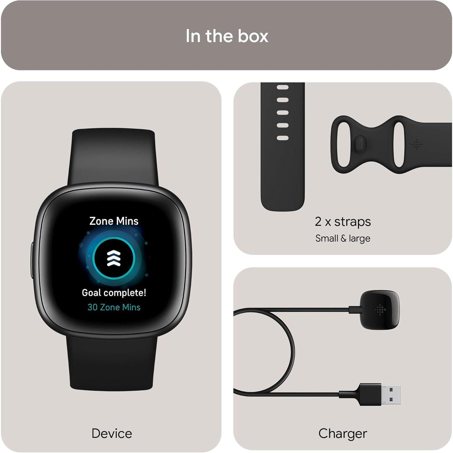 Buy Universal Electronics Limited,Google Fitbit Versa 4 Fitness Smartwatch with built-in GPS and up to 6 days battery life - compatible with iOS 15 or higher & Android OS 9.0 or higher - Gadcet UK | UK | London | Scotland | Wales| Near Me | Cheap | Pay In 3 | Smart Watches