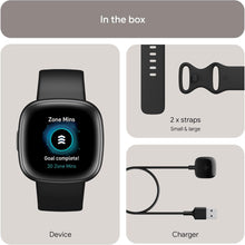 Google Fitbit Versa 4 Fitness Smartwatch with built-in GPS and up to 6 days battery life - compatible with iOS 15 or higher & Android OS 9.0 or higher