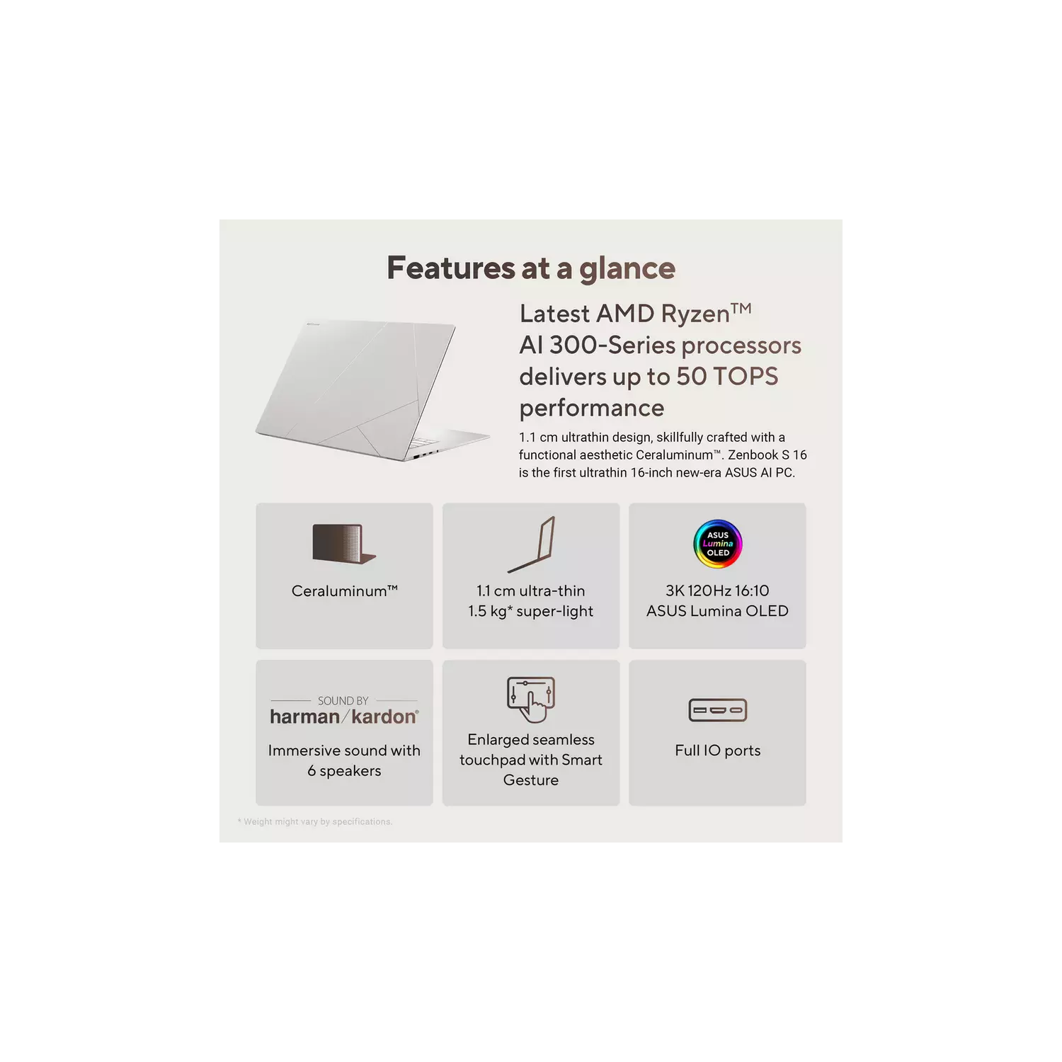 Buy Cashtro ltd,ASUS Zenbook OLED 16in Ryzen 9 24GB 1TB Laptop – White - Gadcet UK | UK | London | Scotland | Wales| Near Me | Cheap | Pay In 3 | Laptops