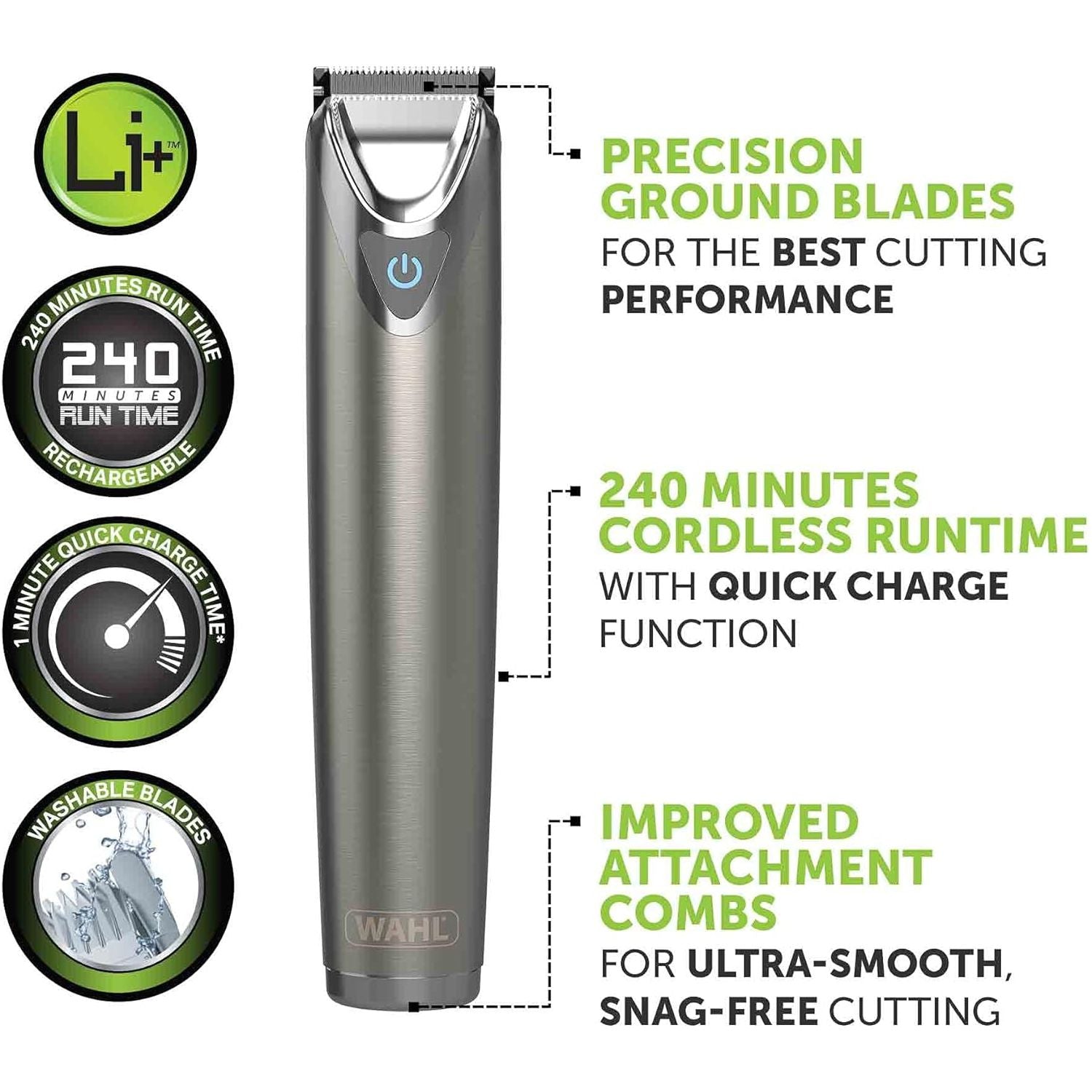 Buy Gadcet Dagenham,Wahl Stainless Steel 9-in-1 Multigroomer Cordless Beard, Hair & Body Trimmer for Men - Gadcet UK | UK | London | Scotland | Wales| Near Me | Cheap | Pay In 3 | Shaving & Grooming