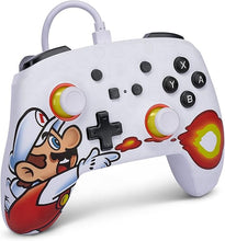 PowerA Enhanced Wired Controller for Nintendo Switch - Fireball Mario