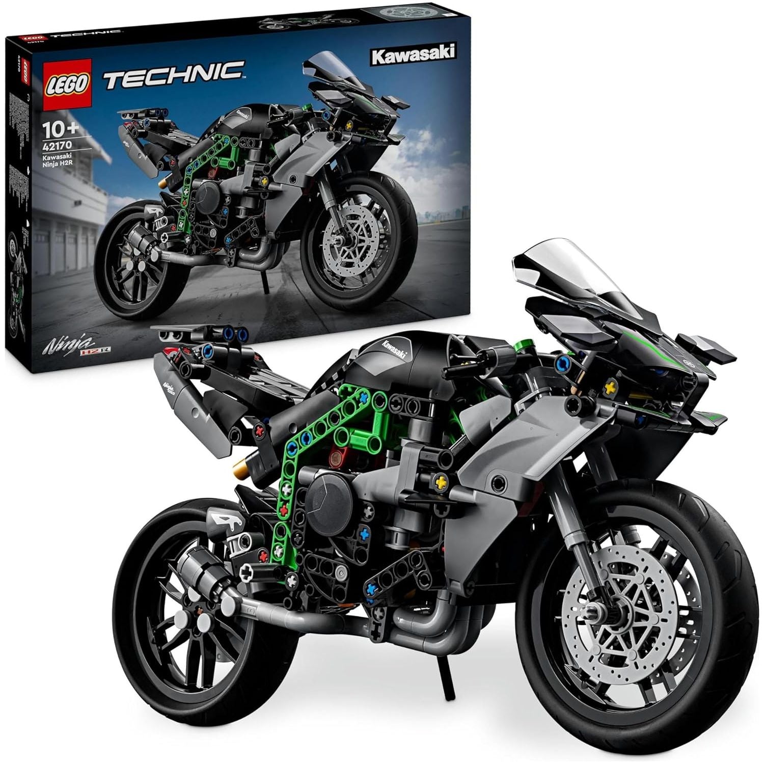 Buy Gadcet Dagenham,LEGO Technic 42170 – Kawasaki Ninja H2R Motorcycle Model Kit, Collectible Toy for Ages 10+ (Box Damaged) - Gadcet UK | UK | London | Scotland | Wales| Near Me | Cheap | Pay In 3 | Toys & Games
