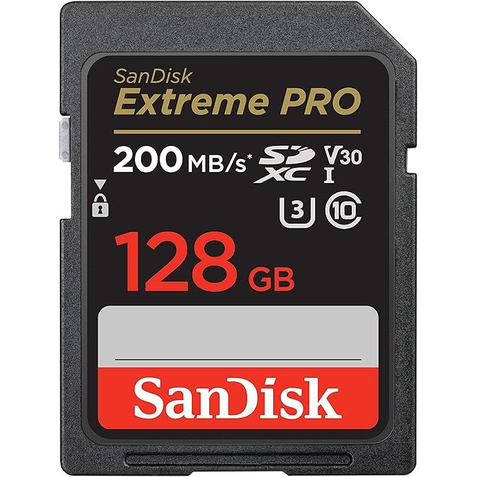 Buy Gadcet Dagenham,SanDisk Extreme PRO 128GB SDXC Card – UHS-I, Class 10, U3, V30, 4K UHD, Up to 200MB/s, with RescuePro Software - Gadcet UK | UK | London | Scotland | Wales| Near Me | Cheap | Pay In 3 | Memory Cards