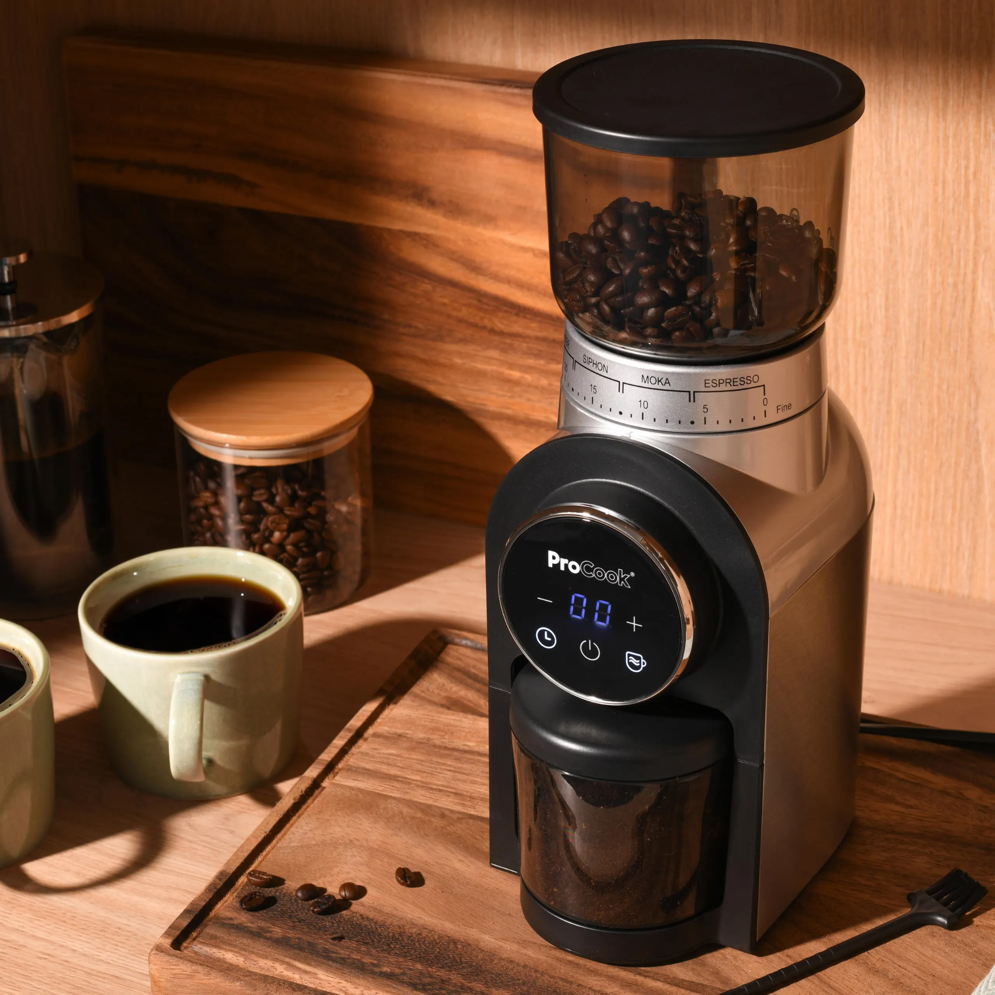 Buy Cashify Tech Ltd,ProCook Burr Coffee Grinder - Black - Gadcet UK | UK | London | Scotland | Wales| Near Me | Cheap | Pay In 3 | Coffee Grinder