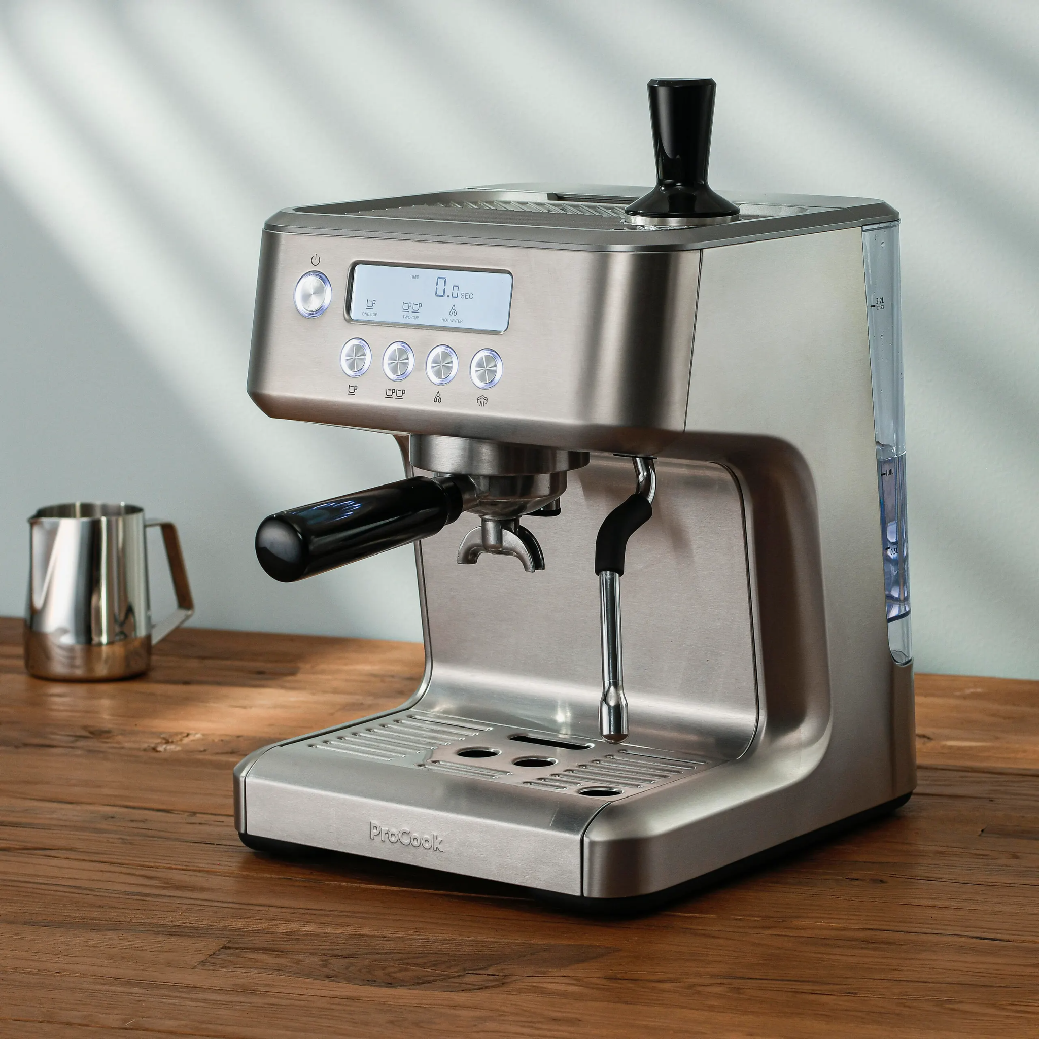 Buy Cashify Tech Ltd,ProCook Espresso Entry Level Coffee Machine Stainless Steel - Gadcet UK | UK | London | Scotland | Wales| Near Me | Cheap | Pay In 3 | Coffee Makers & Espresso Machines