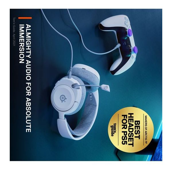 Buy Alann Trading Limited,STEELSERIES Arctis Nova 1P 7.1 Gaming Headset - White - Gadcet UK | UK | London | Scotland | Wales| Near Me | Cheap | Pay In 3 | Headphones & Headsets