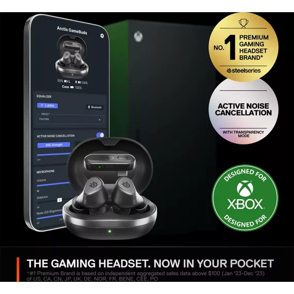 Buy Alann Trading Limited,SteelSeries Arctis Wireless GameBuds for Xbox – Black - Gadcet UK | UK | London | Scotland | Wales| Near Me | Cheap | Pay In 3 | Earbuds