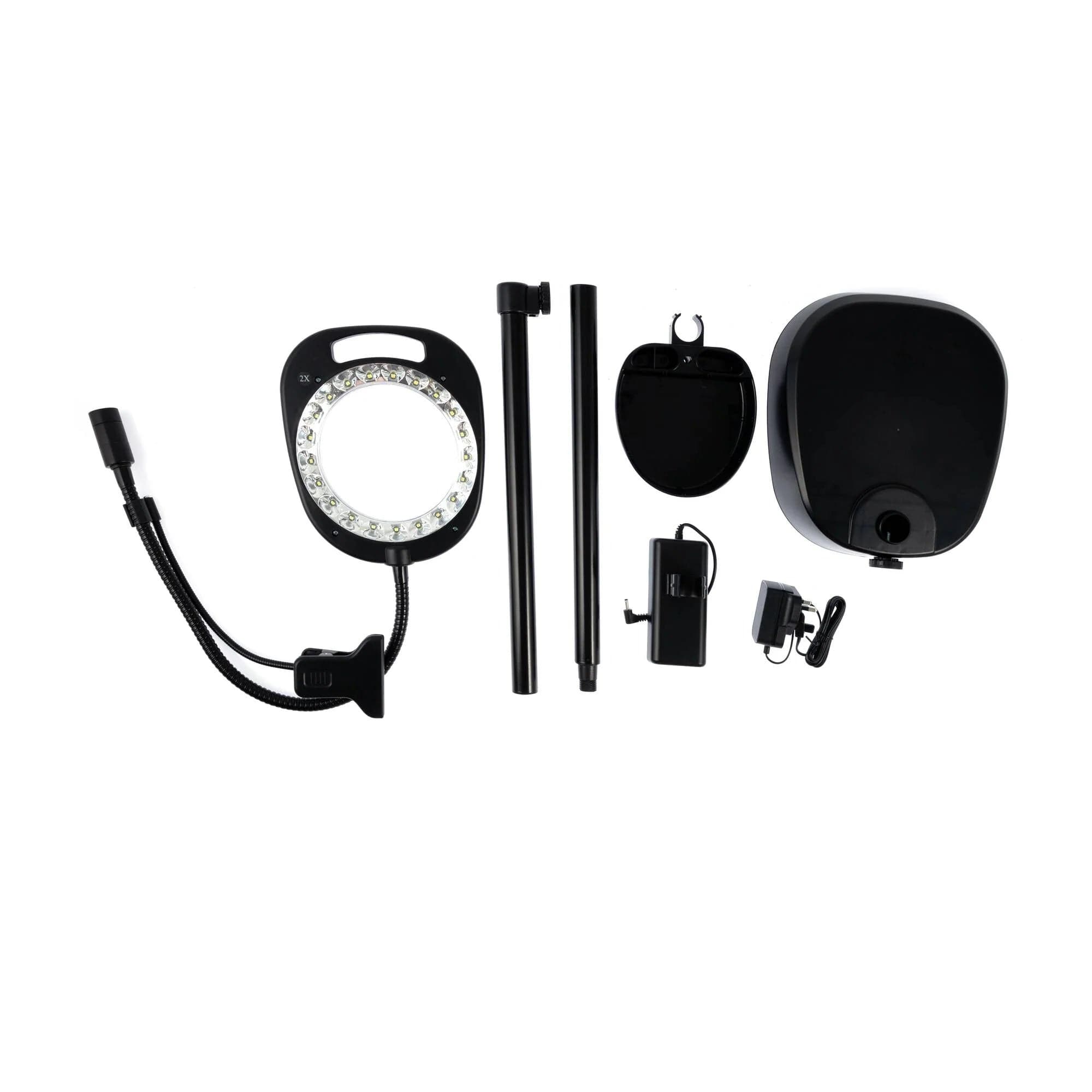 Buy Purelite,Purelite 4 -in-1 Crafters Magnifying Lamp - Black - Gadcet UK | UK | London | Scotland | Wales| Ireland | Near Me | Cheap | Pay In 3 | Household Appliances