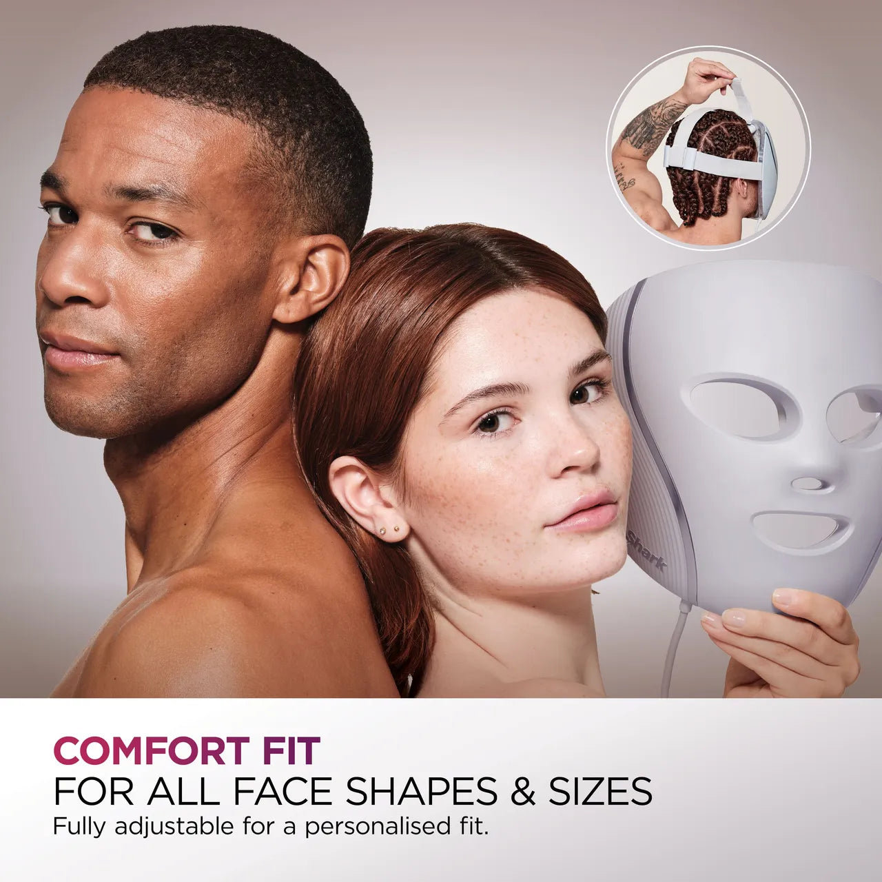 Buy SHARK,Shark CryoGlow Skincare LED Face Mask - Lilac Chill - Gadcet UK | UK | London | Scotland | Wales| Near Me | Cheap | Pay In 3 | LED Light Therapy Devices