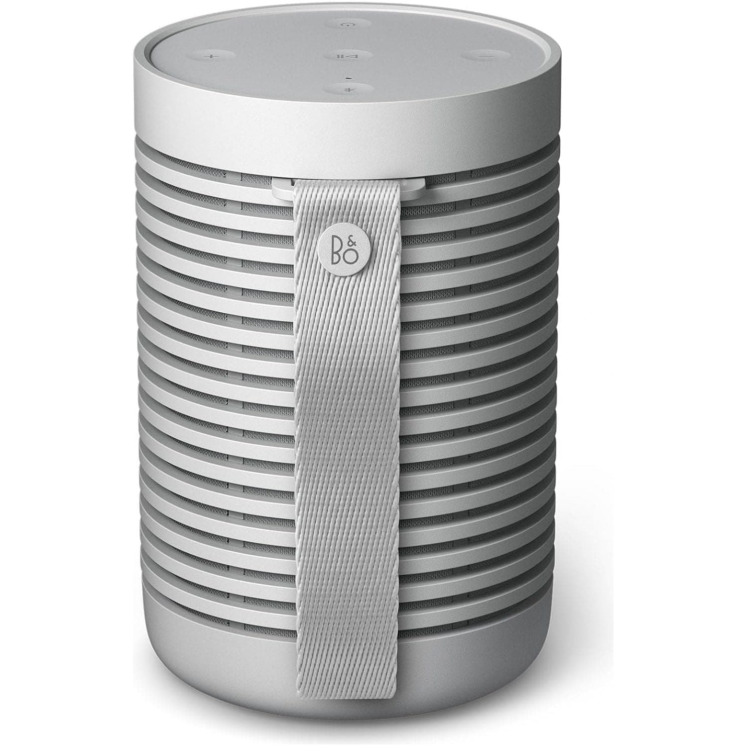 Buy Bang & Olufsen,Bang & Olufsen Beosound Explore - High-end Wireless Portable Bluetooth Speaker for Outdoor, Home and Travel, 360 Degree IP67 Waterproof Speaker with Playtime Up to 27 Hours - Grey Mist - Gadcet UK | UK | London | Scotland | Wales| Ireland | Near Me | Cheap | Pay In 3 | Bluetooth Speakers