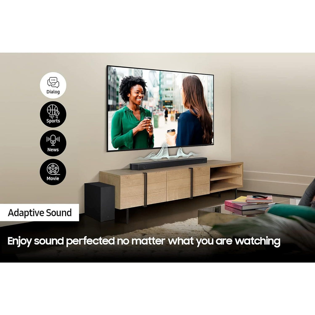 Samsung Q600B Soundbar (2022) 3.1.2ch Dolby Atmos & DTSX, Wireless