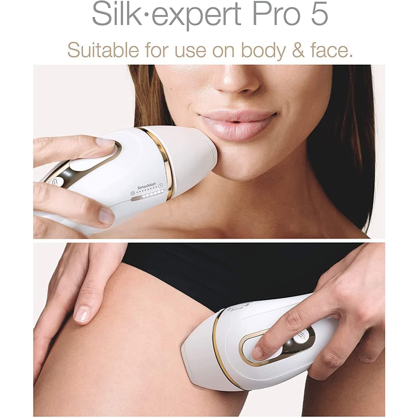 Buy Braun,Braun Silk-expert Pro Silk·expert Pro 5, White & Gold - Gadcet.com | UK | London | Scotland | Wales| Ireland | Near Me | Cheap | Pay In 3 | Health & Beauty