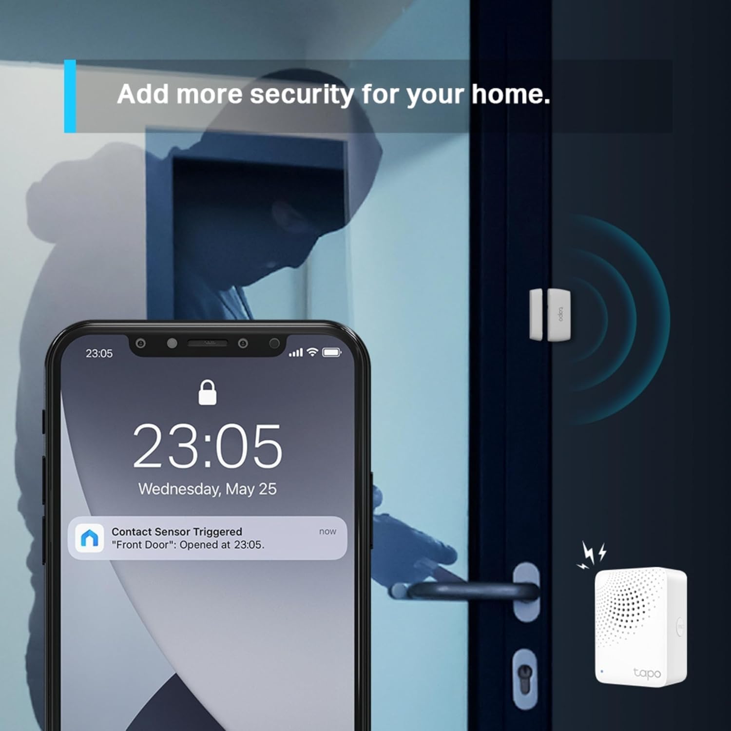 Buy Tapo,Tapo T110 Smart Door & Window Alarm Sensor – Real-Time Alerts, Smart Home Automation, Works with Alexa & Google Home - Gadcet UK | UK | London | Scotland | Wales| Near Me | Cheap | Pay In 3 | Alarm Clock