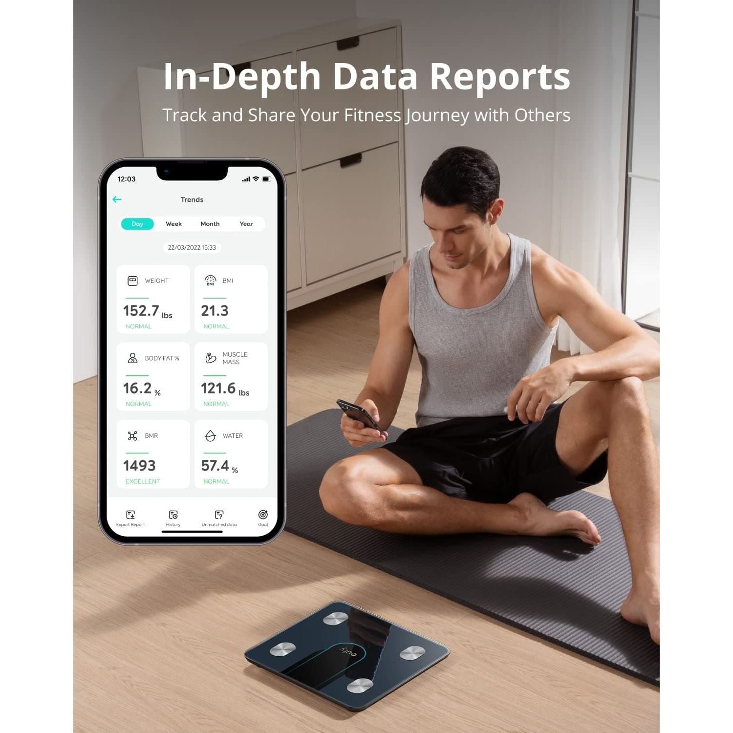 Buy eufy,eufy Smart Scale P2, Digital Bathroom Scale with Wi-Fi, Bluetooth, IPX5 Waterproof - Gadcet UK | UK | London | Scotland | Wales| Ireland | Near Me | Cheap | Pay In 3 | Smart Scale