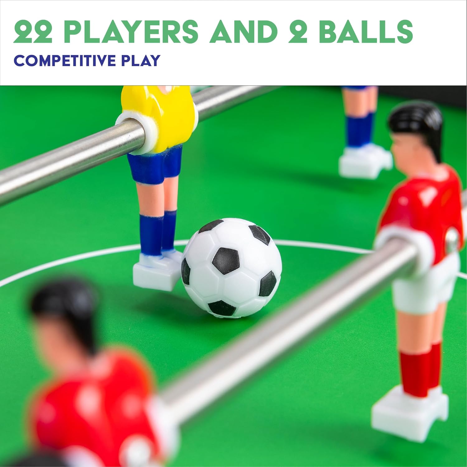 Buy PowerPlay,Power Play 3ft Stand Up Football Games Table, Kids Football Game, Arcade Game for Kids with Ergonomic Handles, Outdoor Indoor Use - Gadcet UK | UK | London | Scotland | Wales| Near Me | Cheap | Pay In 3 | Toys & Games