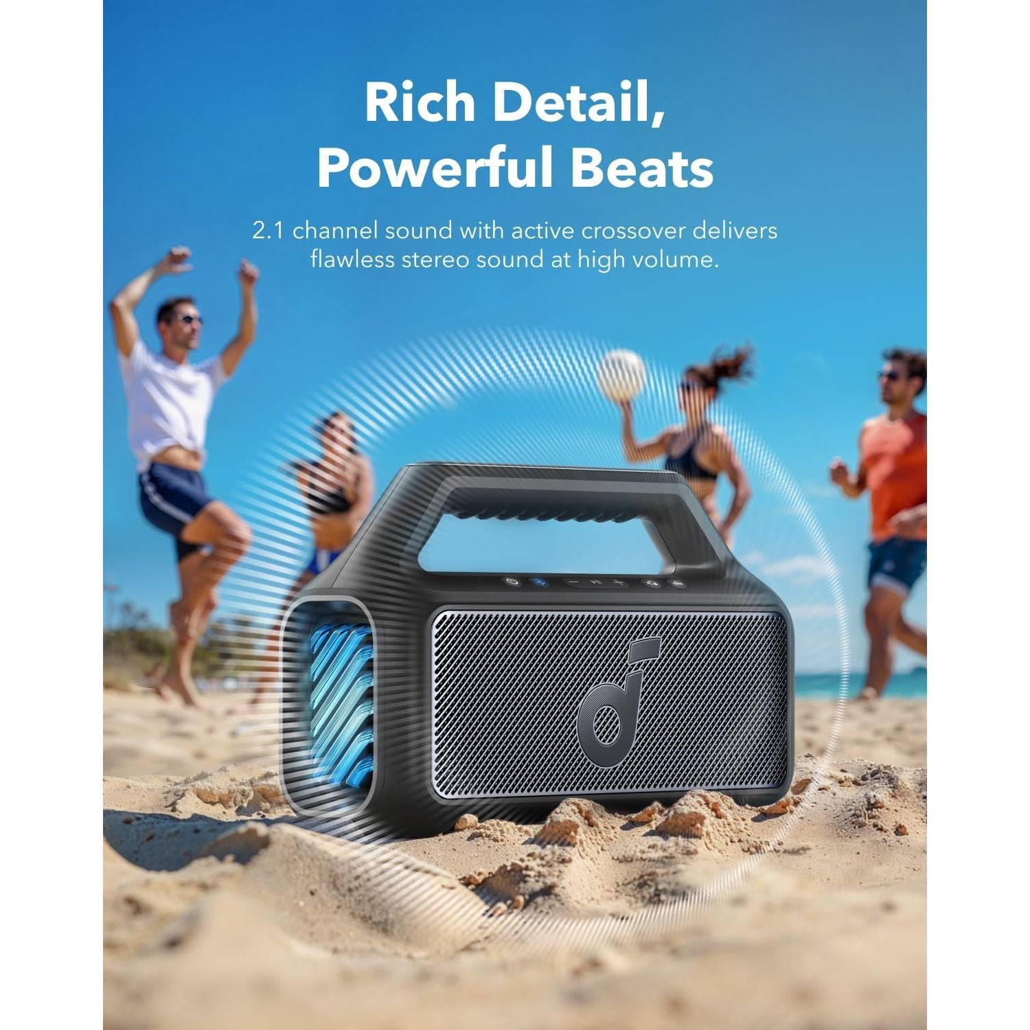 soundcore Boom 2 | Portable Bluetooth Outdoor Speaker