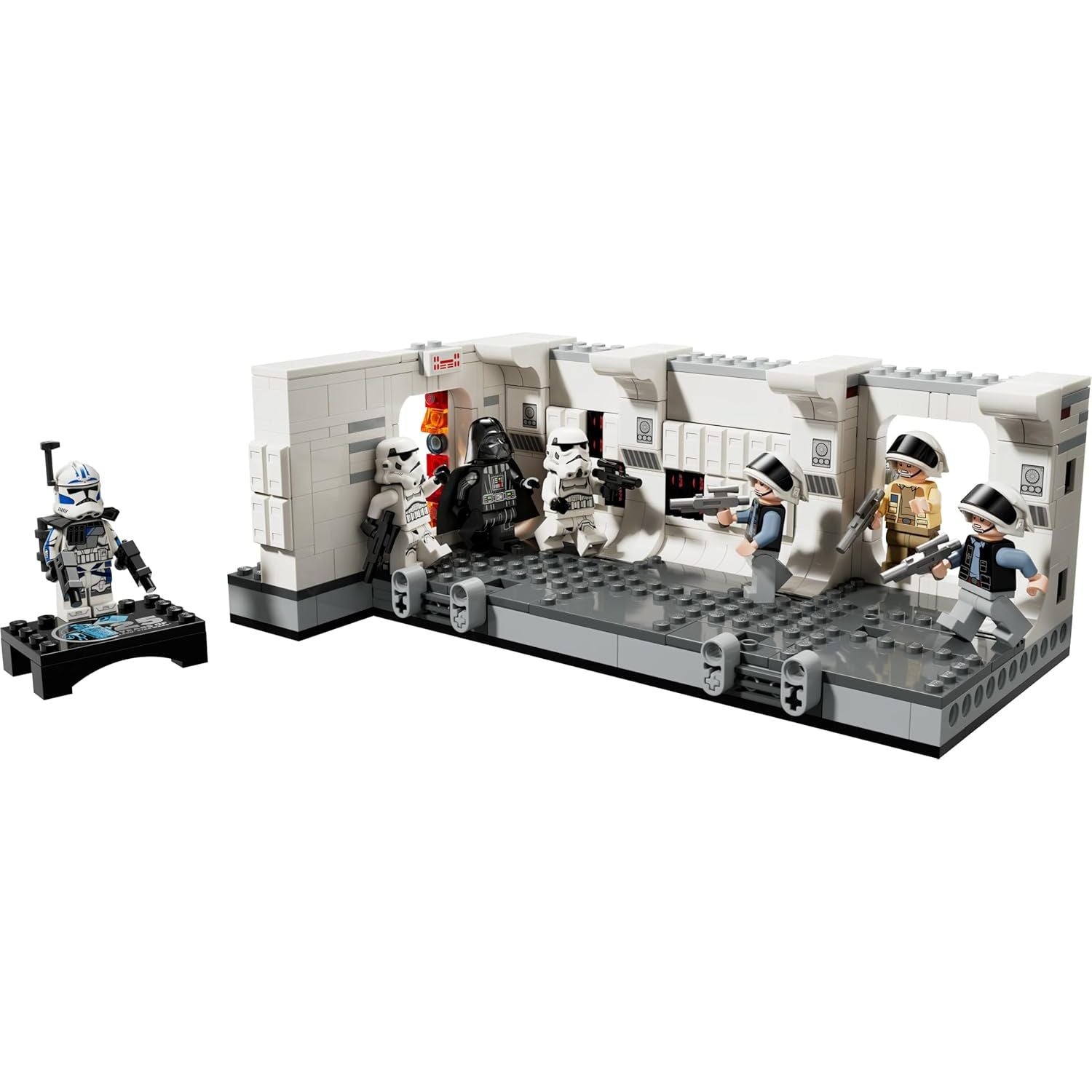 Buy LEGO,LEGO Star Wars Boarding the Tantive IV Set, A New Hope Buildable Toy for 8 Plus Year Old Boys, Girls & Kids, with 7 Minifigures Incl. Darth Vader & 25th Anniversary ARC Trooper Fives, Gift Idea 75387 - Gadcet UK | UK | London | Scotland | Wales| Near Me | Cheap | Pay In 3 | Interlocking Blocks