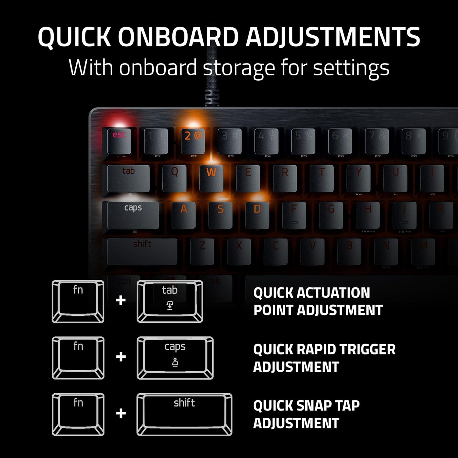 Buy Razer,Razer Huntsman V3 Pro Mini – 60% Analog Optical Gaming Keyboard, Gen-2 Switches, UK Layout, Black - Gadcet UK | UK | London | Scotland | Wales| Near Me | Cheap | Pay In 3 | Keyboards