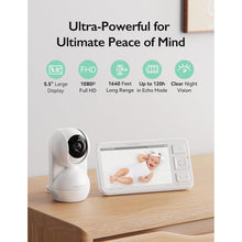 Buy Cashtro Ltd,Momcozy BM03 Video Baby Monitor – 5.5" LCD Screen, White - Gadcet UK | UK | London | Scotland | Wales| Near Me | Cheap | Pay In 3 | Baby Monitor