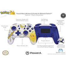Buy Power A,PowerA Nano Enhanced Wireless Controller for Nintendo Switch - Pokémon: Pikachu School Days - Gadcet UK | UK | London | Scotland | Wales| Near Me | Cheap | Pay In 3 | Game Controller Accessories