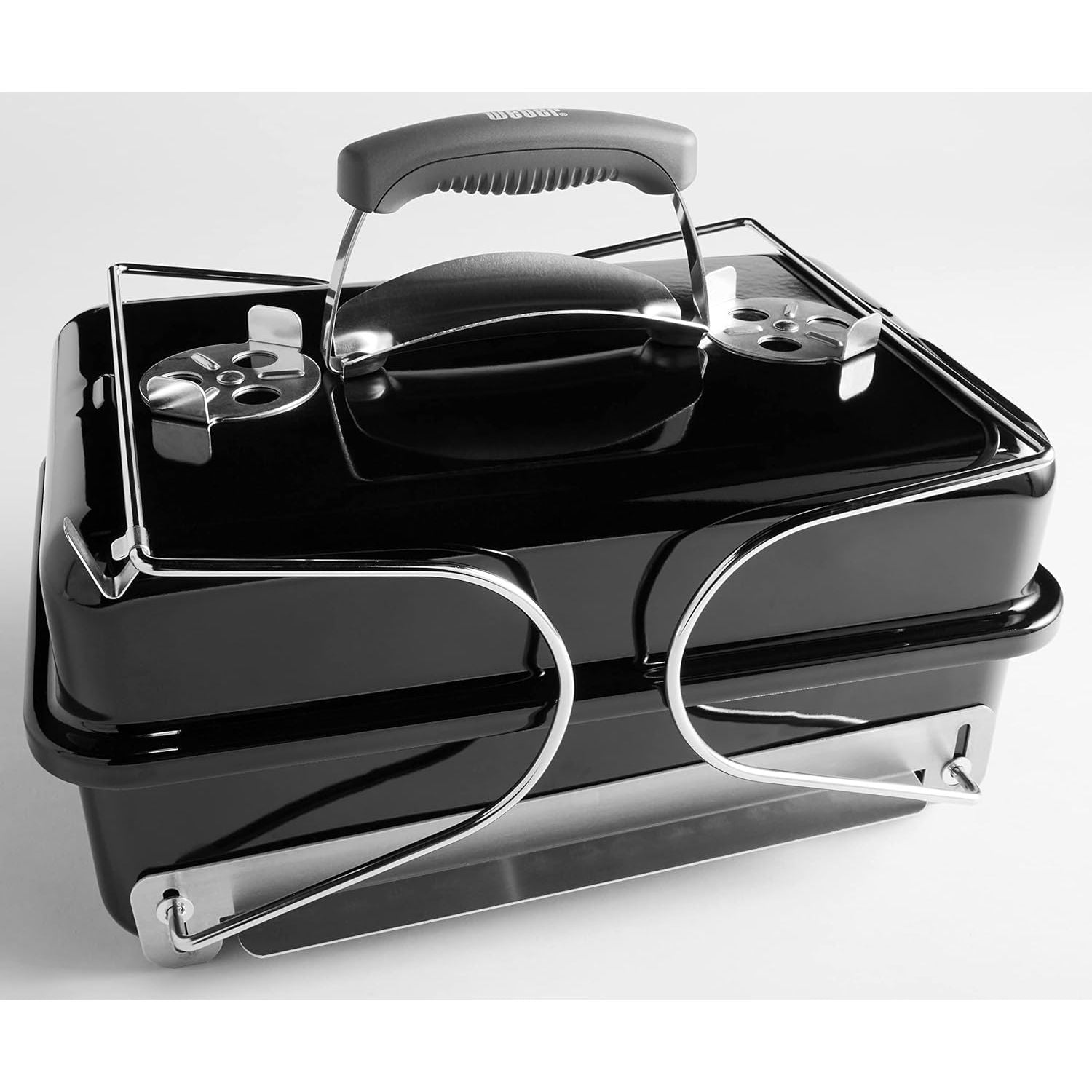Buy Weber,Weber Go-Anywhere Portable Barbecue Grill, Black, Tabletop Camping BBQ with Lid, Porcelain-Enamelled Bowl - Gadcet UK | UK | London | Scotland | Wales| Near Me | Cheap | Pay In 3 | Outdoor Grills