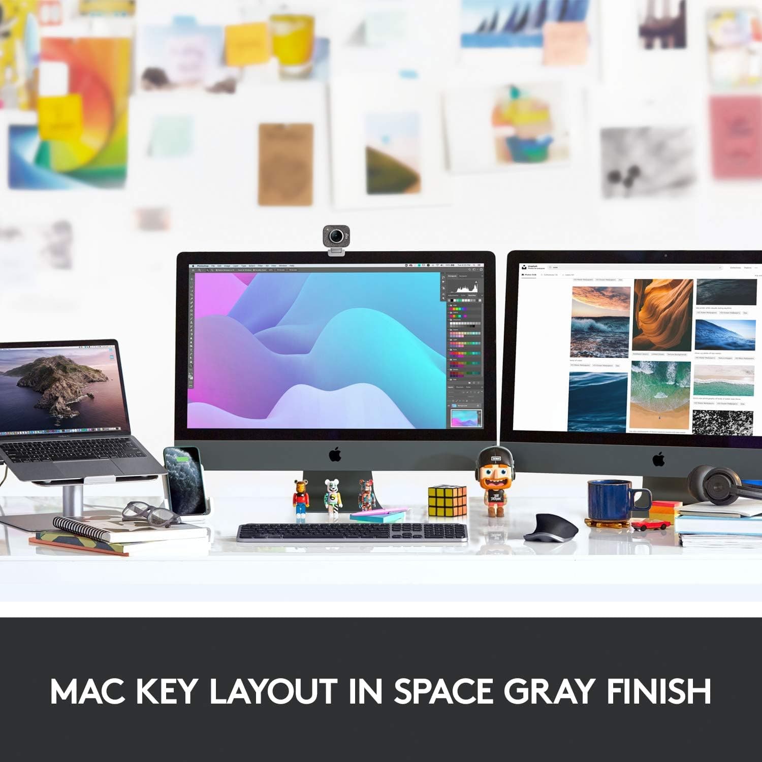 Buy Logitech,Logitech MX Keys Advanced Wireless Illuminated Keyboard for Mac, Tactile Responsive Typing, Backlit LED Keys, Bluetooth, USB-C, 10 Day Battery, Apple macOS, Metal Build, QWERTY UK English Layout, Grey - Gadcet UK | UK | London | Scotland | Wales| Near Me | Cheap | Pay In 3 | Keyboard & Mouse