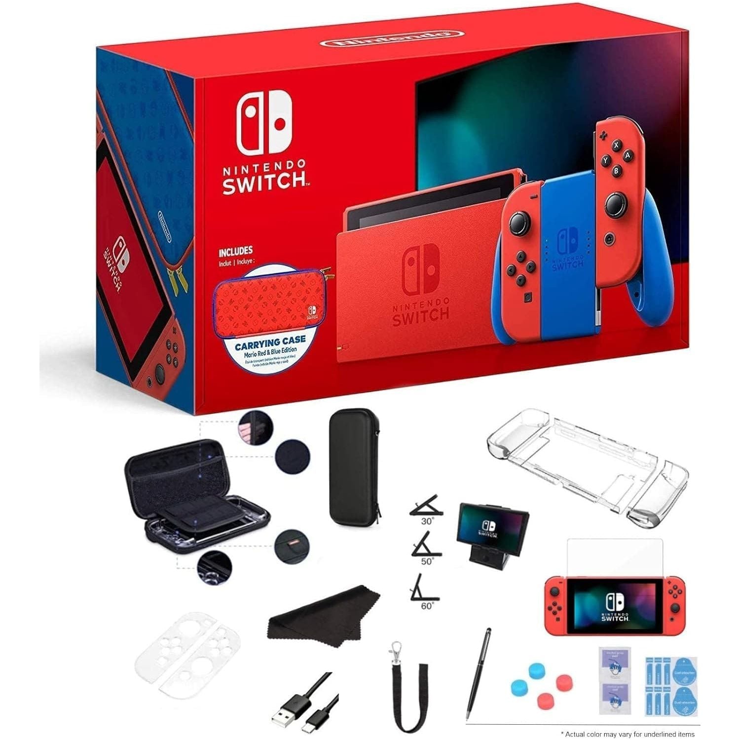 Buy Nintendo,Nintendo Switch Console - 32GB - Mario Red & Blue Edition - Gadcet UK | UK | London | Scotland | Wales| Ireland | Near Me | Cheap | Pay In 3 | Video Game Consoles
