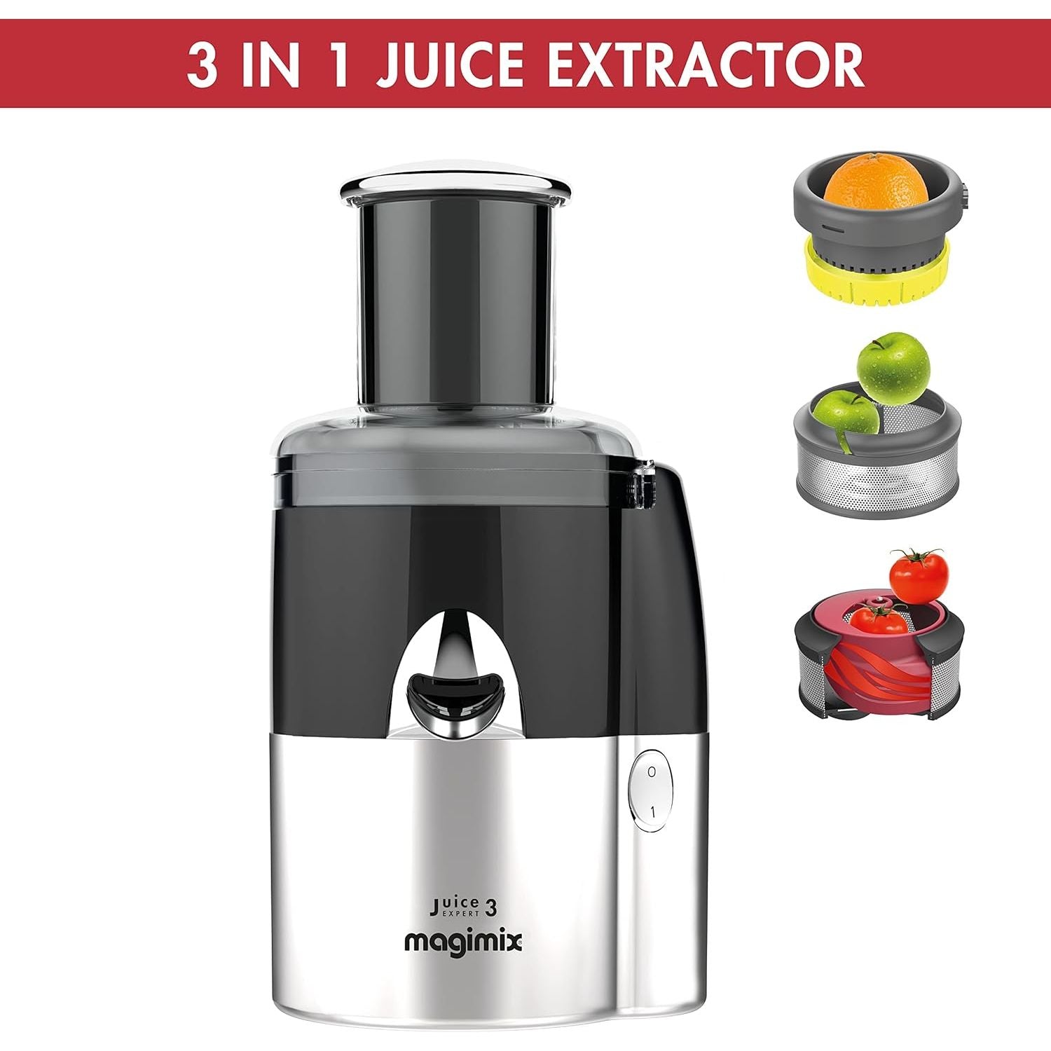Buy Magimix,Magimix Juice Expert 3 – Juice, Smoothie & Plant-Based Milk Maker Machine, Easy to Maintain, Satin/Black (Model: 18082) - Gadcet UK | UK | London | Scotland | Wales| Near Me | Cheap | Pay In 3 | Food Blenders
