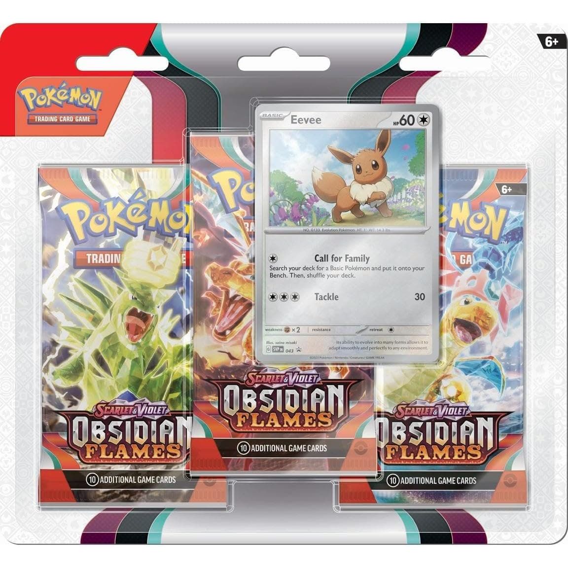 Buy Gadcet UK,Pokémon Scarlet & Violet 3 Obsidian Flames 3-Pack Display - Gadcet UK | UK | London | Scotland | Wales| Near Me | Cheap | Pay In 3 | Toys & Games
