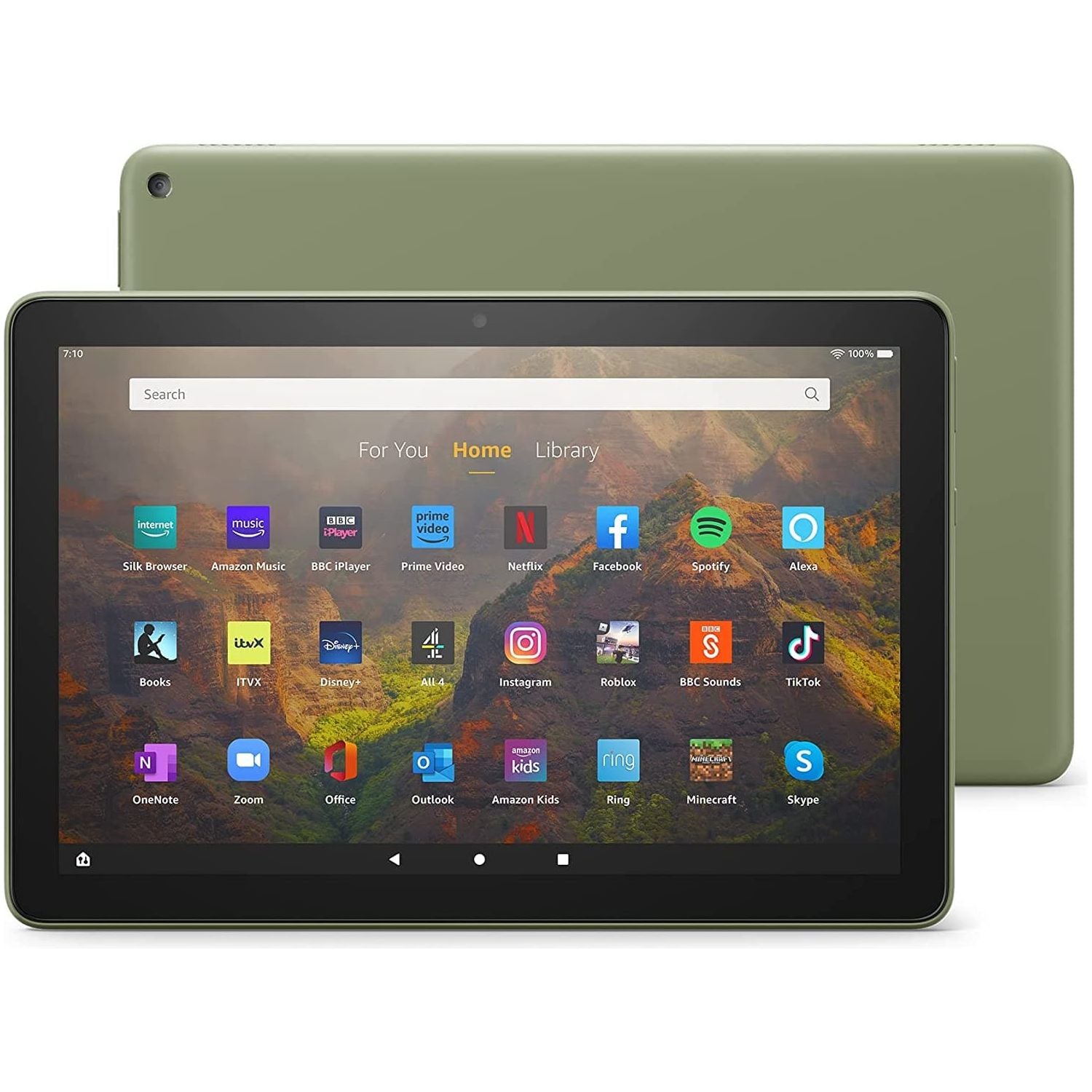 Buy Gadcet.com,Amazon Fire HD 10 tablet | 10.1", 1080p Full HD, 32 GB, Olive - with Ads - Gadcet.com | UK | London | Scotland | Wales| Ireland | Near Me | Cheap | Pay In 3 | Tablet Computers