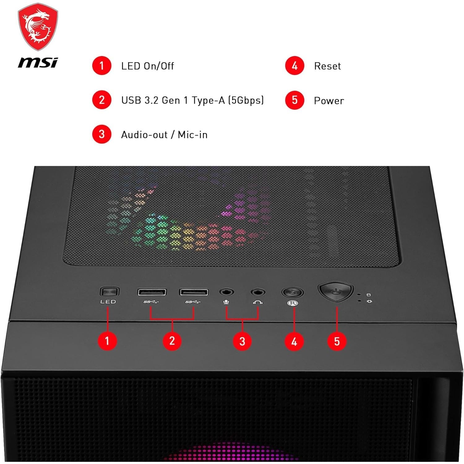 Buy MSI,MSI Custom Gaming PC – AMD Ryzen 5 7600, GeForce RTX 5070 12GB INSPIRE 3X OC, 32GB RAM, 1TB SSD – Black - Gadcet UK | UK | London | Scotland | Wales| Near Me | Cheap | Pay In 3 | Gaming Computers