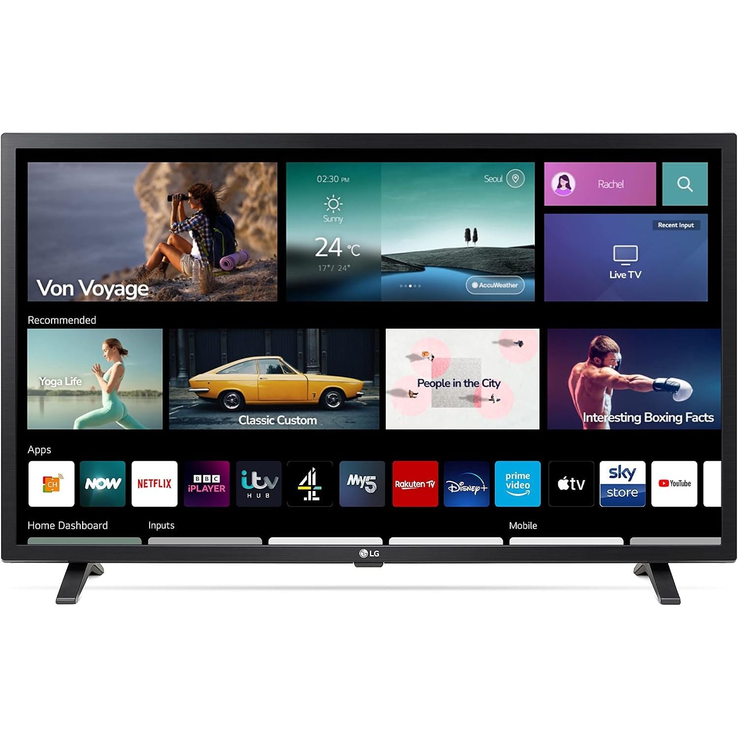 LG LQ63 32” HD Smart TV