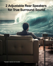 Buy ULTIMEA,ULTIMEA Poseidon D50 5.1 Surround Sound Bar - 3D System with Wireless Subwoofer, Rear Speakers, Adjustable Bass, Home Theater TV Speakers - Gadcet UK | UK | London | Scotland | Wales| Near Me | Cheap | Pay In 3 | Soundbar Speakers