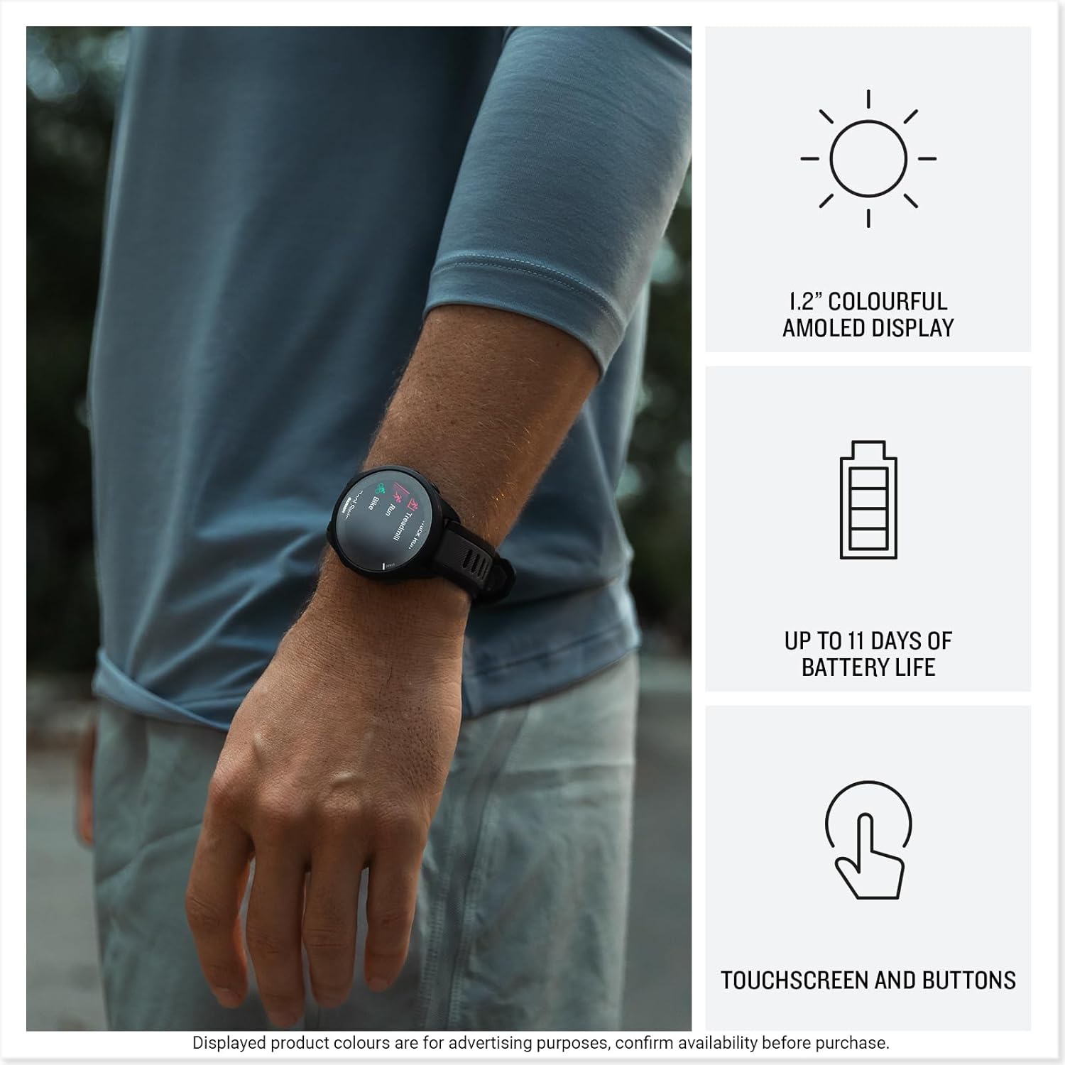 Buy Garmin,Garmin Forerunner 165 – GPS Running Smartwatch, 43mm – White - Gadcet UK | UK | London | Scotland | Wales| Near Me | Cheap | Pay In 3 | Smart Watches
