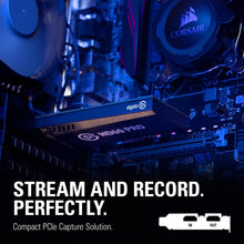 Elgato HD60 Pro Capture Card – 1080p60 PCIe Capture, Low-Latency, PS5/PS4, Xbox Series X/S, PC – Black