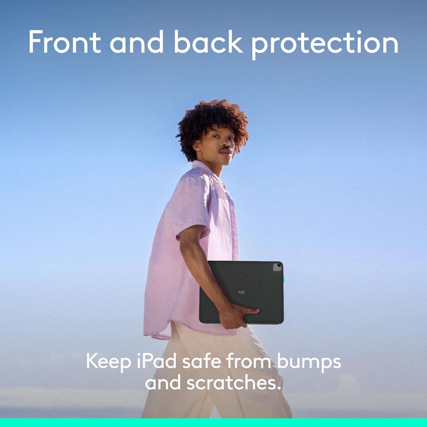 Buy Cashtro Ltd,Logitech Flip Folio Keyboard Case – iPad Pro 13" (M4) & iPad Air 13" (M2/M3), Bluetooth, UK Layout, Graphite - Gadcet UK | UK | London | Scotland | Wales| Near Me | Cheap | Pay In 3 | CASE