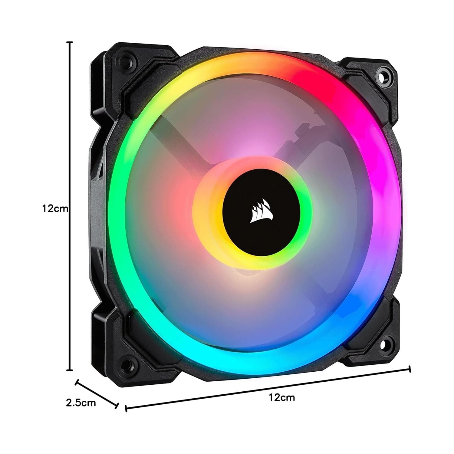 Buy Corsair,Corsair LL120 RGB 120mm Dual Light Loop PWM RGB Fan – Single Fan, Black - Gadcet UK | UK | London | Scotland | Wales| Near Me | Cheap | Pay In 3 | Computer Accessories