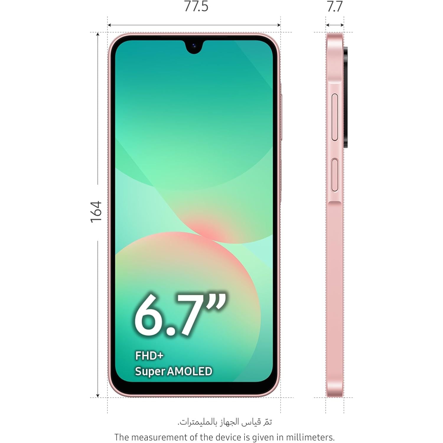 Buy Samsung,Samsung Galaxy A26 5G 256GB, 8GB RAM, Peach Pink Unlocked International Smartphone A Series Mobile Phone - Gadcet UK | UK | London | Scotland | Wales| Near Me | Cheap | Pay In 3 | Mobile & Smart Phones