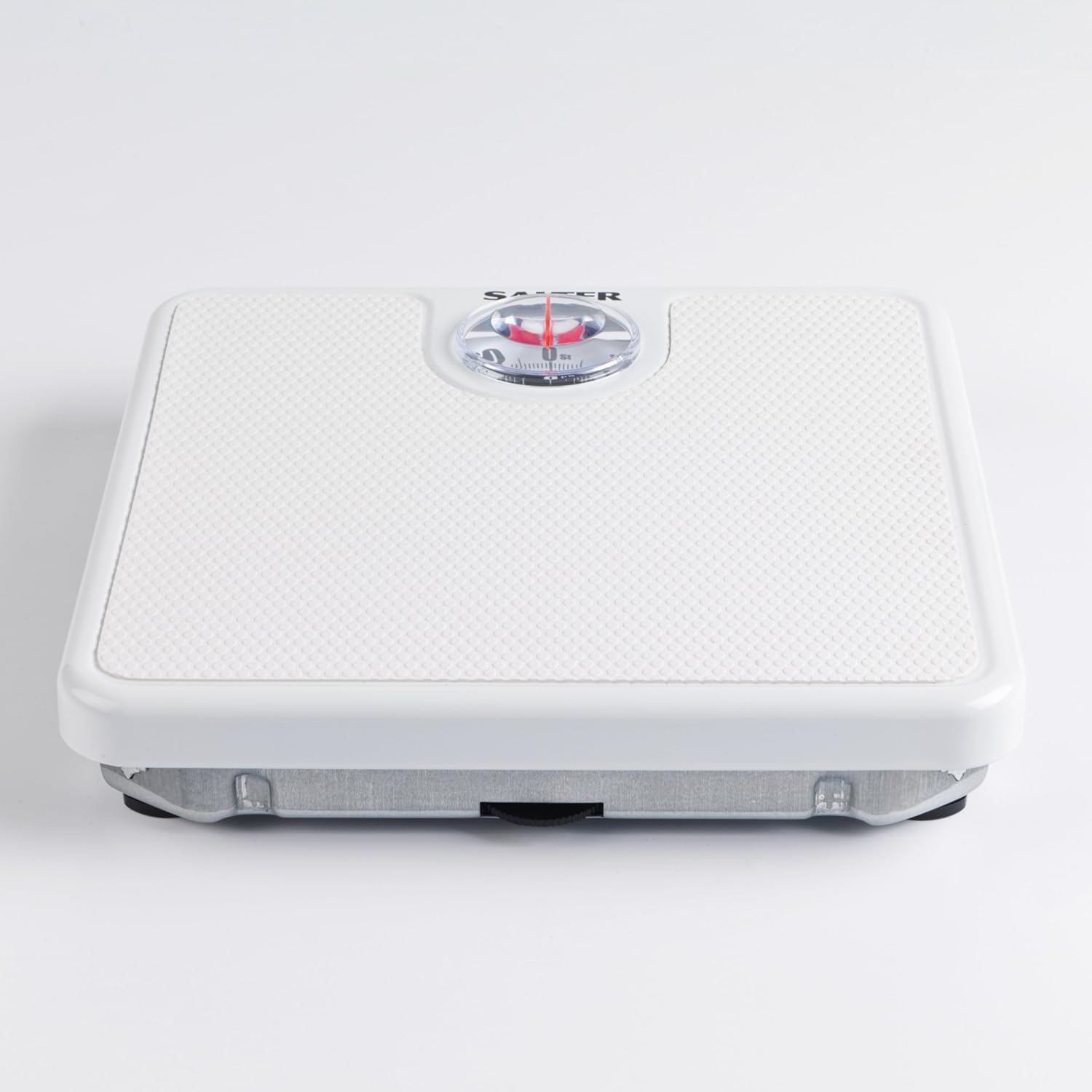 Buy Salter,Salter Mechanical Bathroom Scale (489WHFXAZF0B) – Analogue Body Scale with Easy-Read Display, 133kg Capacity, Non-Slip Mat – No Batteries Needed – White - Gadcet UK | UK | London | Scotland | Wales| Near Me | Cheap | Pay In 3 | Body Weight Scales