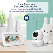 Buy Babysense,Babysense 5" HD Split-Screen Baby Monitor with 2 Cameras, Night Light, White Noise, Lullabies, 4x Zoom, Long Range, 4000mAh Battery - Gadcet UK | UK | London | Scotland | Wales| Near Me | Cheap | Pay In 3 | Security Monitors & Recorders